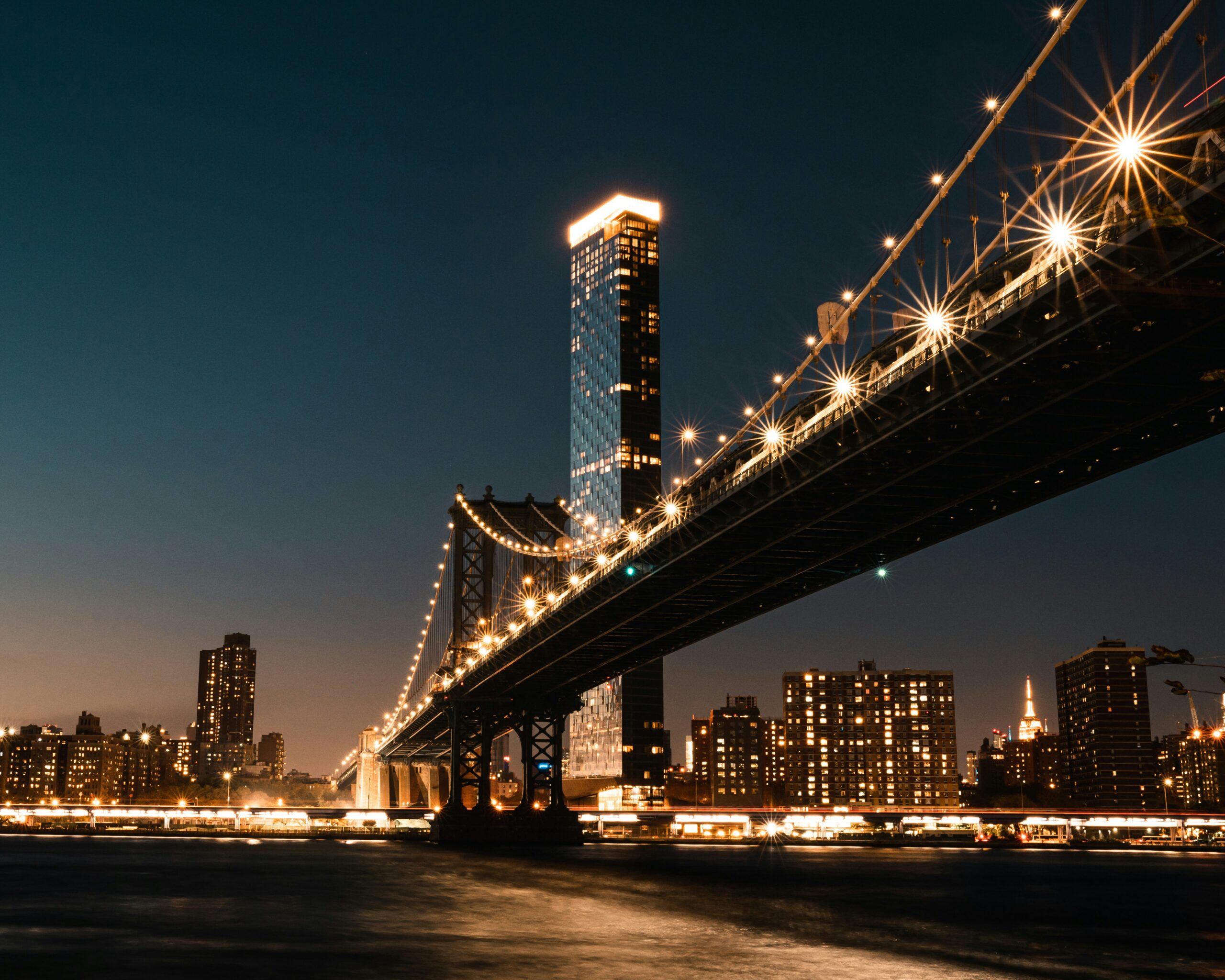 Long Bridge at Night
